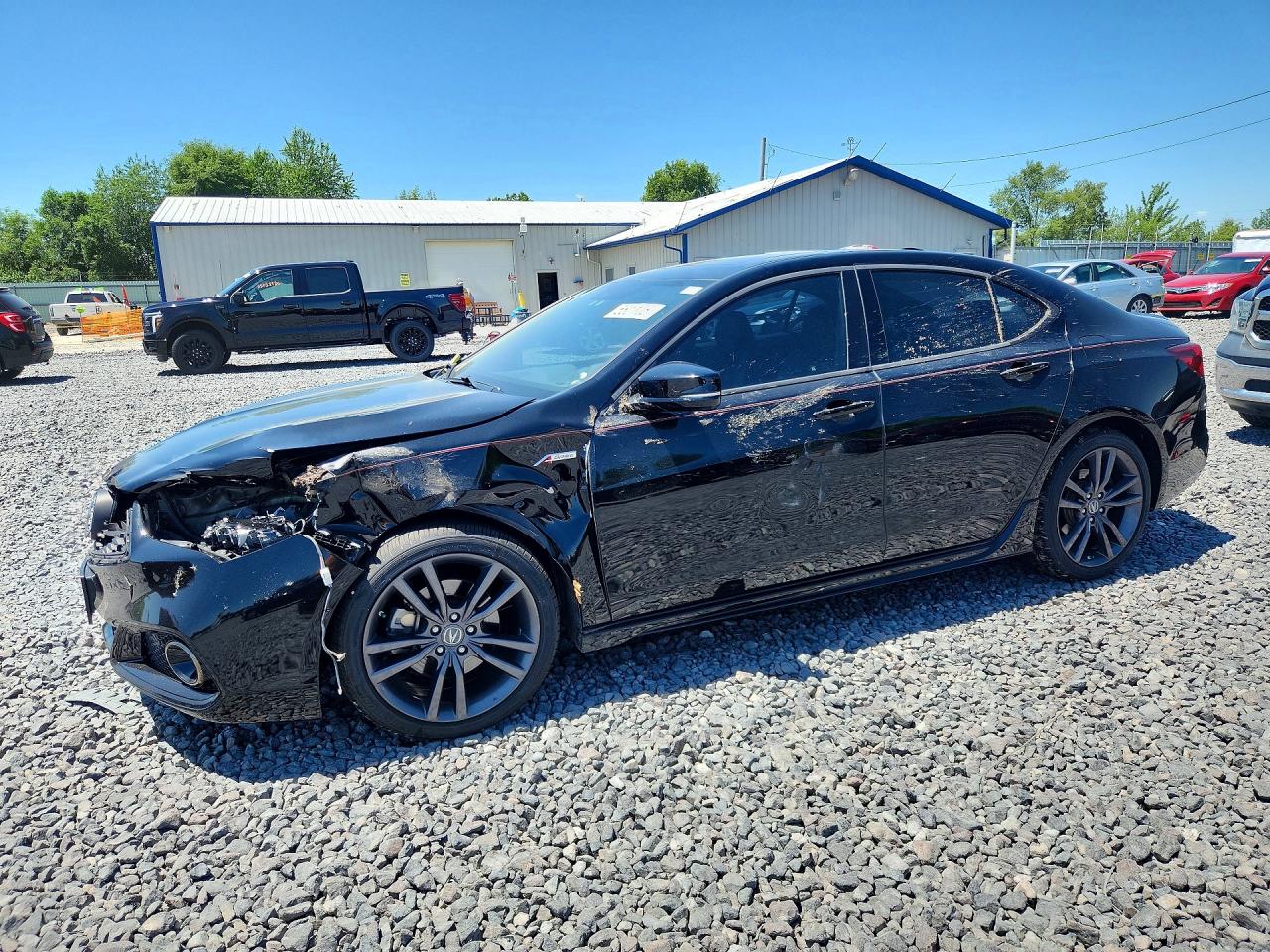 2019 Acura Tlx Black vin: 19UUB3F67KA002674