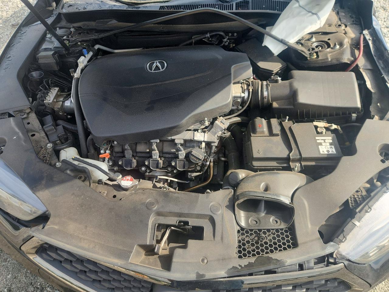 2018 Acura Tlx Tech+a Черный vin: 19UUB3F6XJA006930