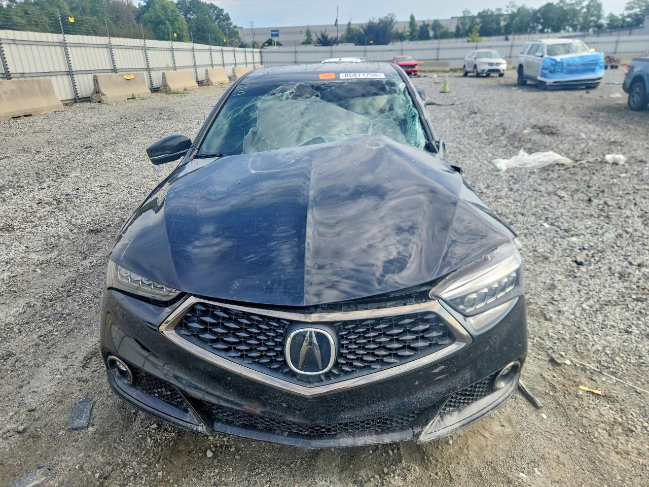 2018 Acura Tlx Tech+a Черный vin: 19UUB3F6XJA006930