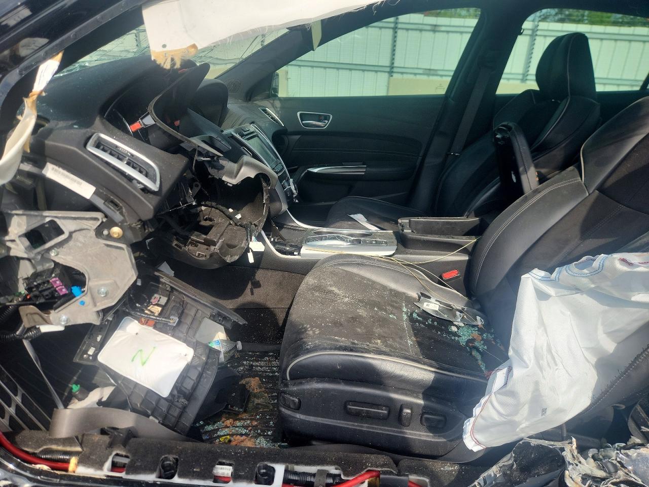 2018 Acura Tlx Tech+a Черный vin: 19UUB3F6XJA006930