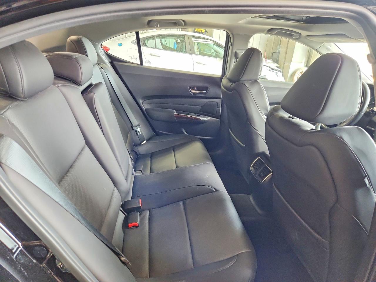 2017 Acura Tlx Advance Черный vin: 19UUB3F70HA002873