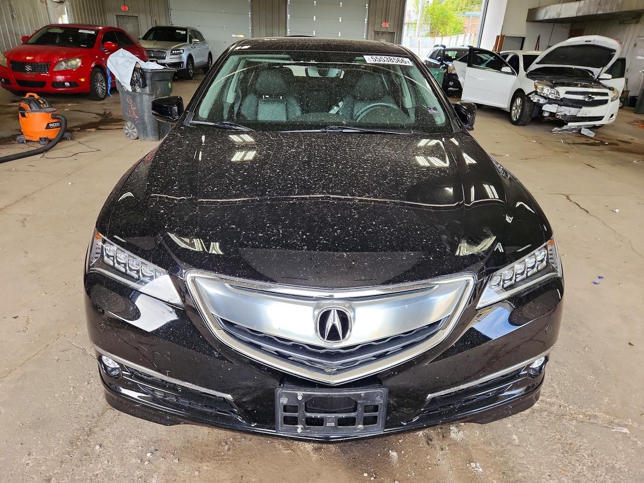 2017 Acura Tlx Advance Черный vin: 19UUB3F70HA002873
