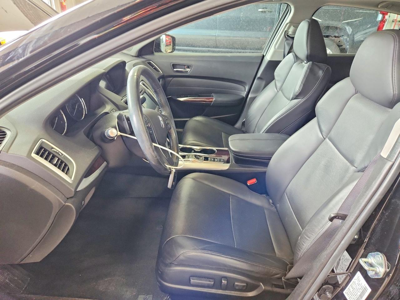 2017 Acura Tlx Advance Черный vin: 19UUB3F70HA002873