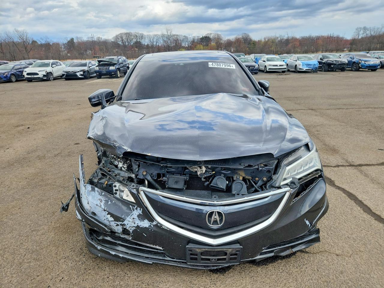 2015 Acura Tlx Advance Black vin: 19UUB3F71FA009716