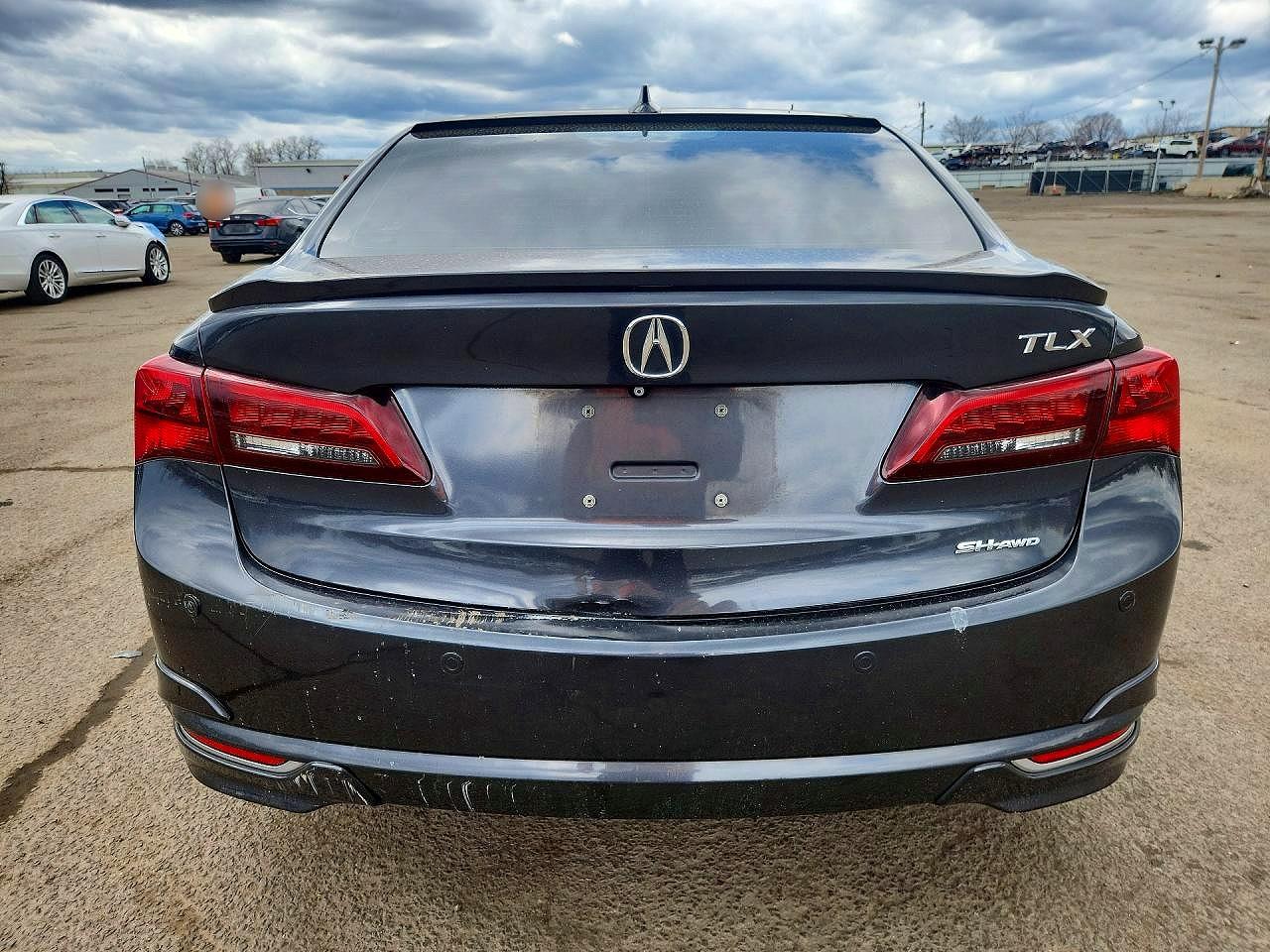 2015 Acura Tlx Advance Black vin: 19UUB3F71FA009716