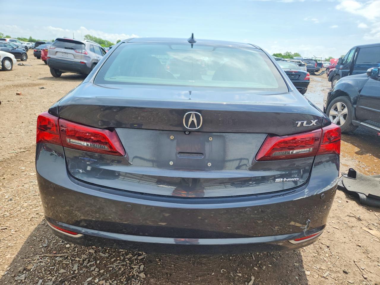 2015 Acura Tlx Advance Gray vin: 19UUB3F72FA009238