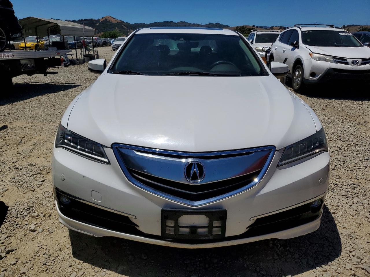 2016 Acura Tlx Advance Белый vin: 19UUB3F74GA003765