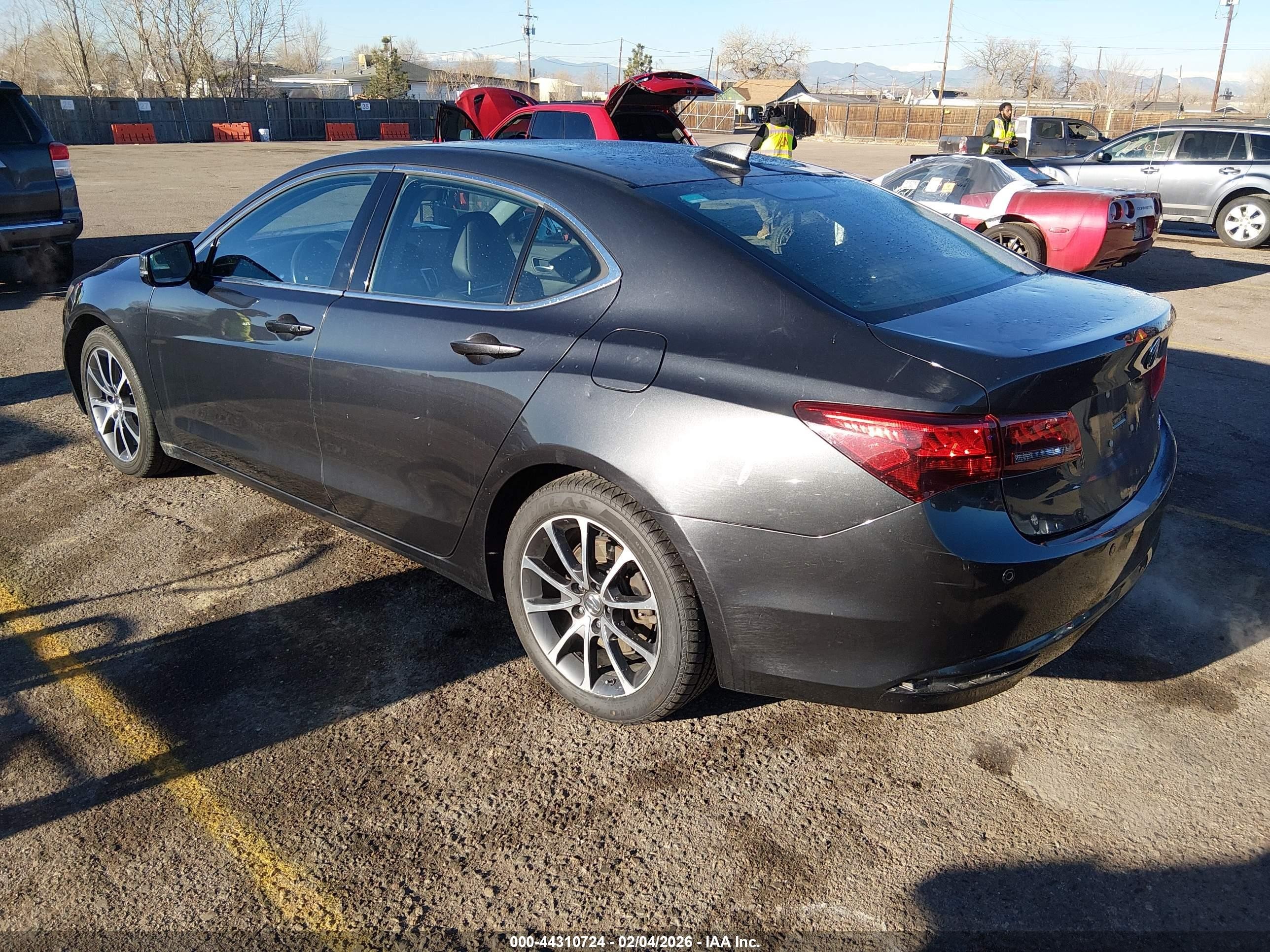 2016 Acura Tlx V6 Advance Серый vin: 19UUB3F74GA004074