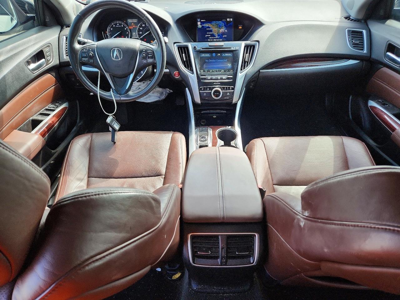 2015 Acura Tlx Advance White vin: 19UUB3F75FA009010