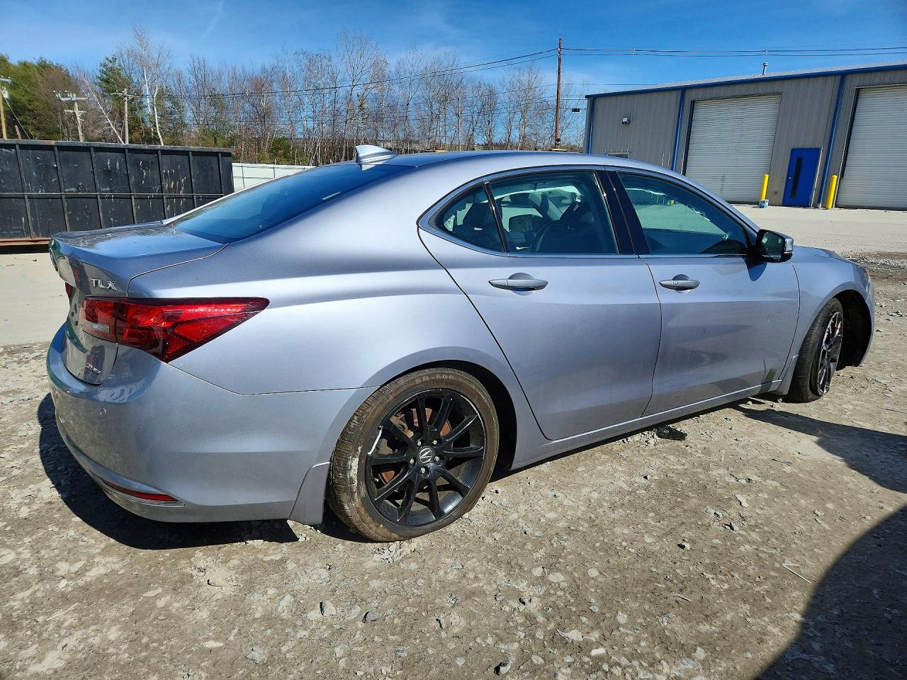 2015 Acura Tlx Advance Silver vin: 19UUB3F76FA010196
