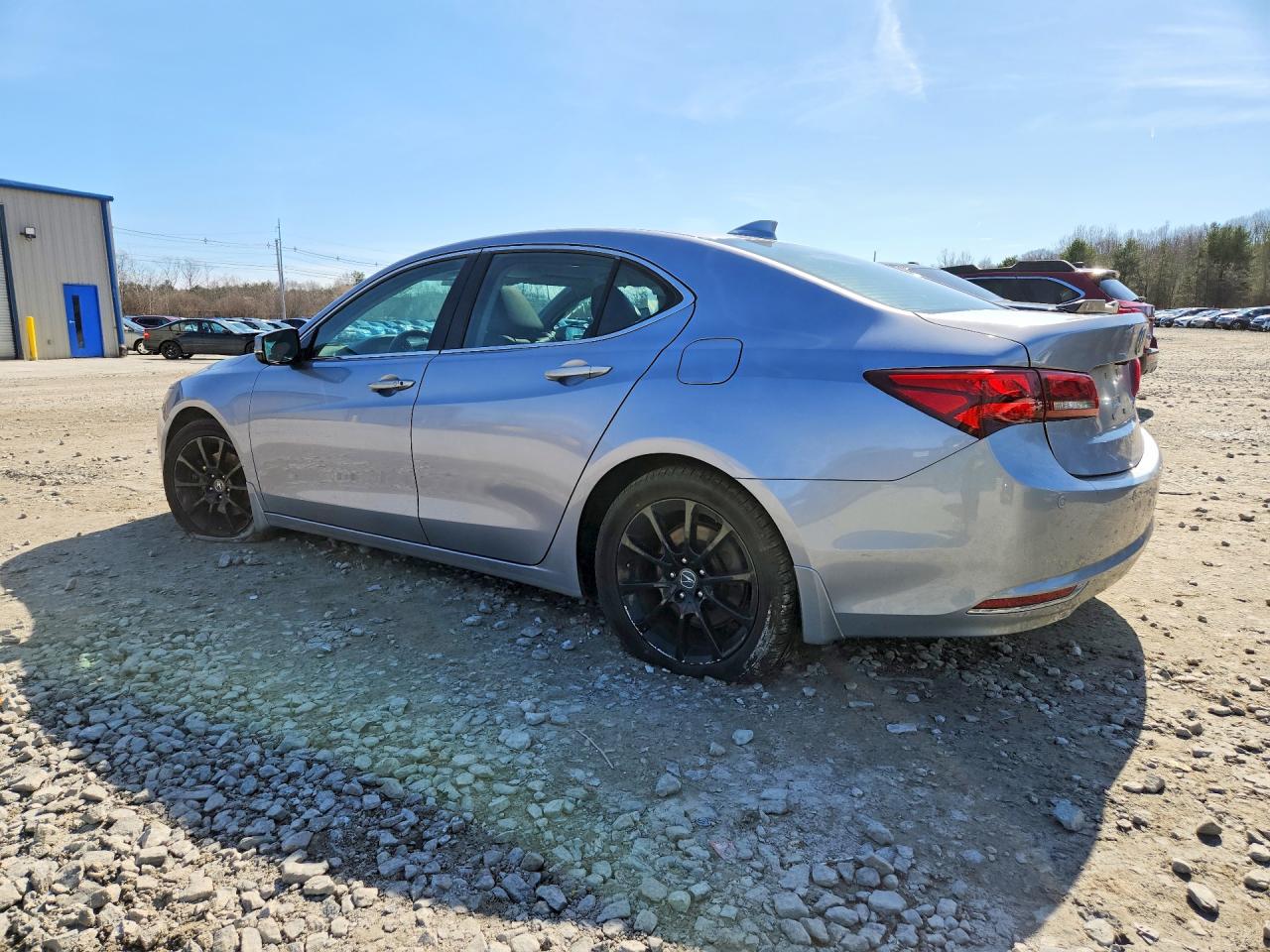 2015 Acura Tlx Advance Silver vin: 19UUB3F76FA010196