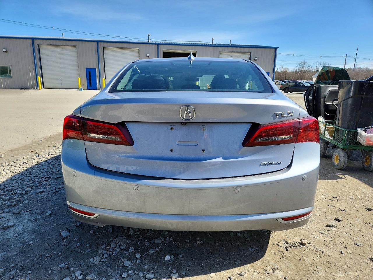 2015 Acura Tlx Advance Silver vin: 19UUB3F76FA010196
