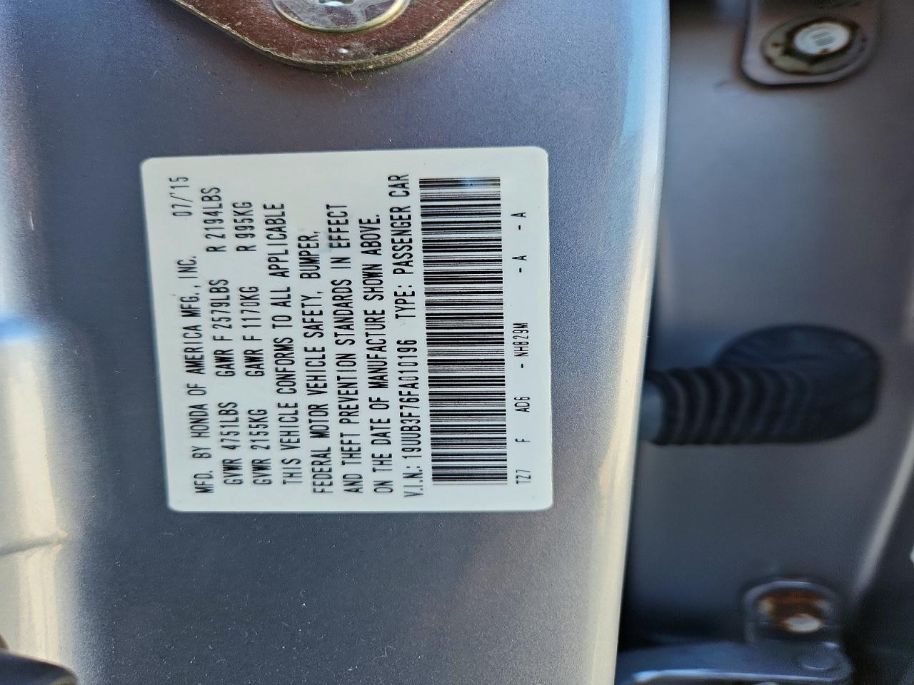 2015 Acura Tlx Advance Silver vin: 19UUB3F76FA010196