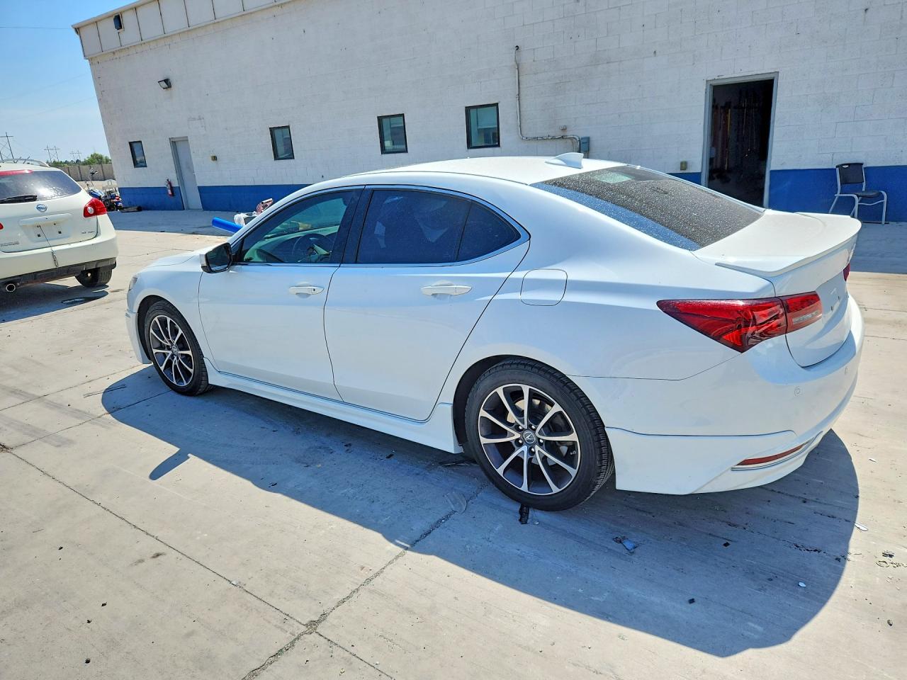 2015 Acura Tlx Advance White vin: 19UUB3F77FA003001