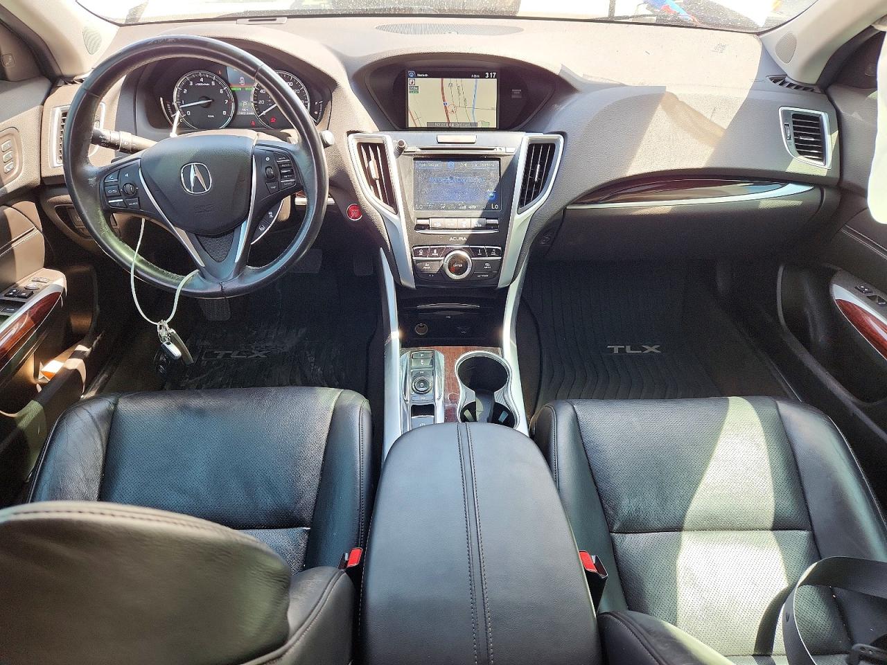 2015 Acura Tlx Advance White vin: 19UUB3F77FA003001