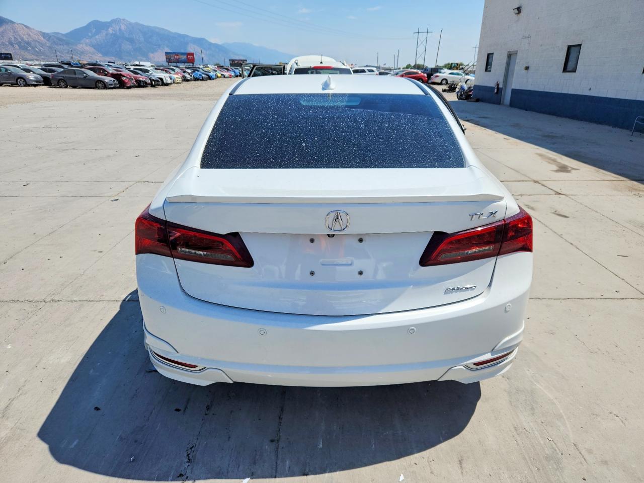 2015 Acura Tlx Advance White vin: 19UUB3F77FA003001
