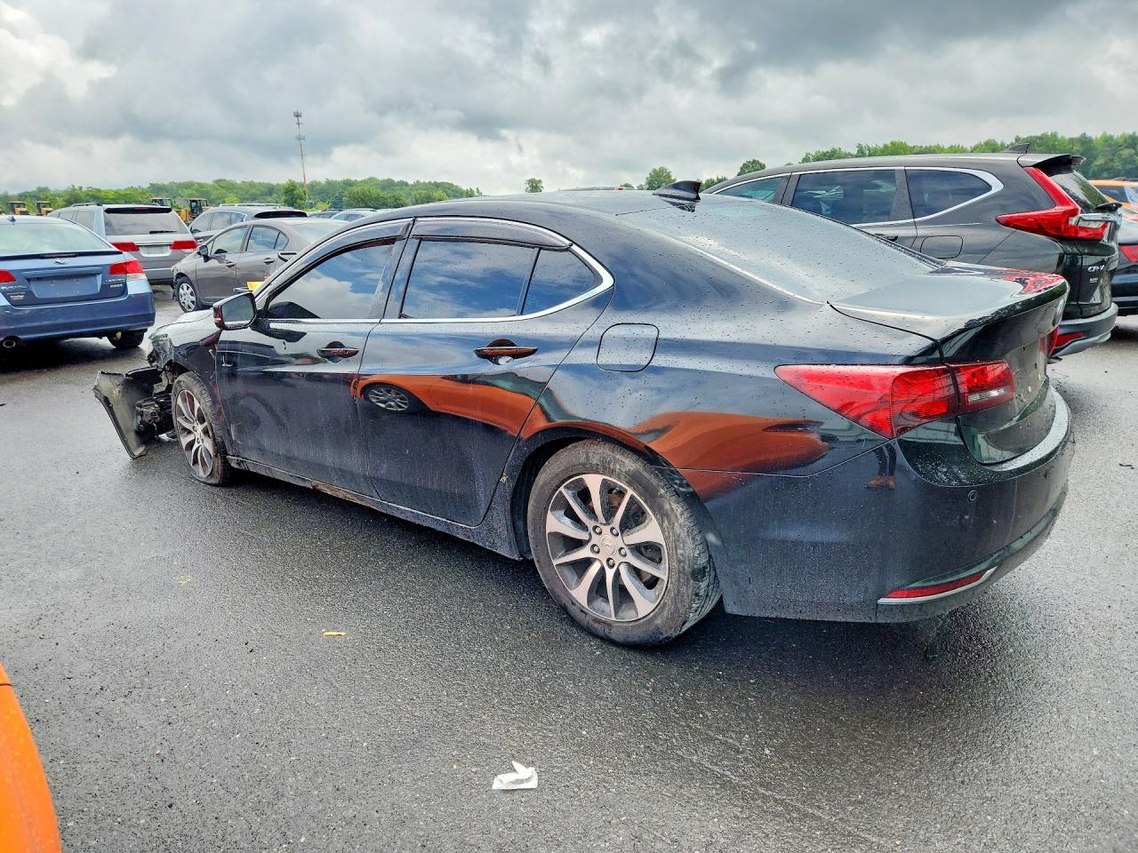 2015 Acura Tlx Advance Black vin: 19UUB3F77FA005105