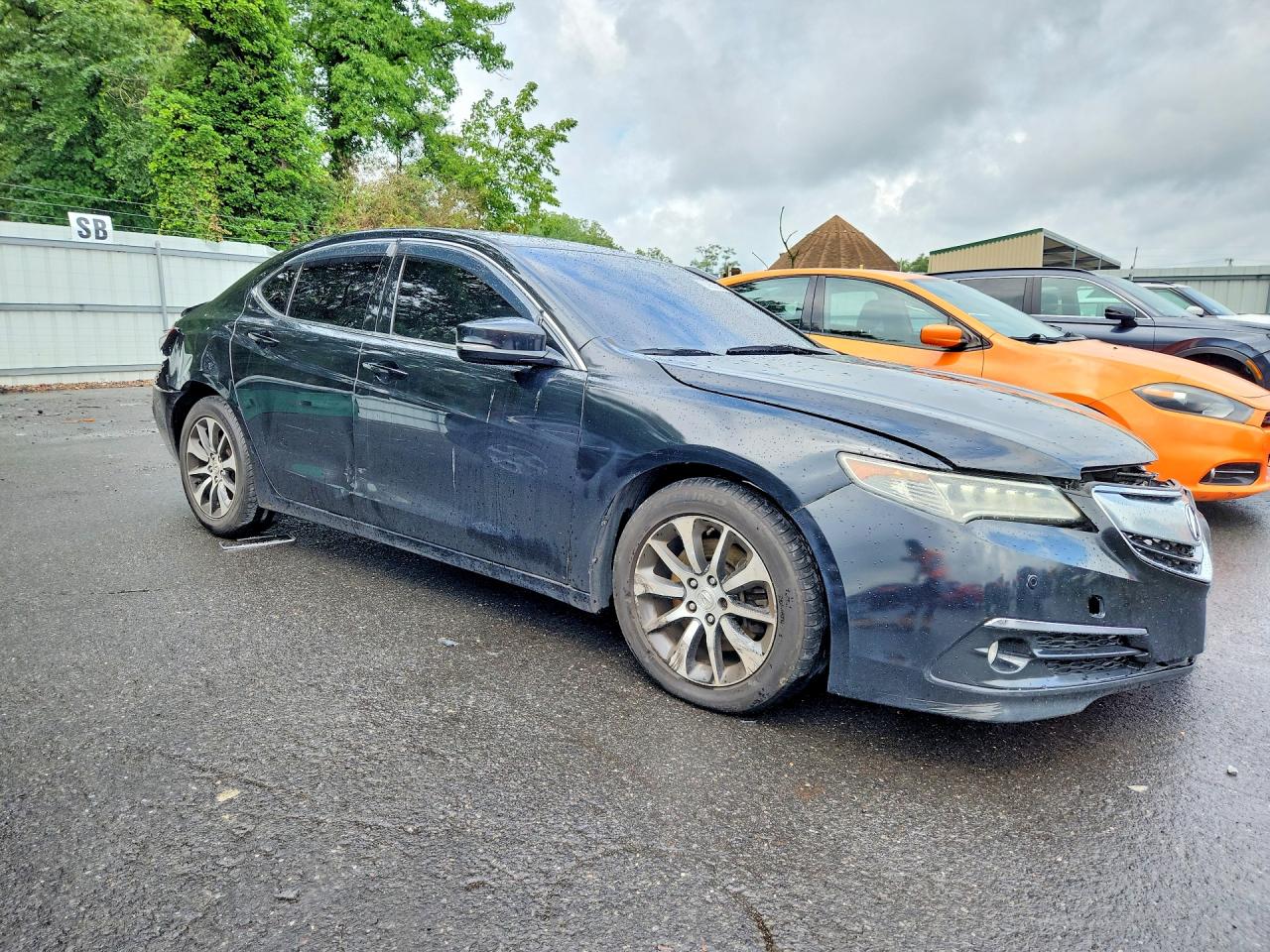 2015 Acura Tlx Advance Black vin: 19UUB3F77FA005105