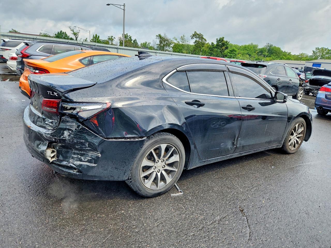 2015 Acura Tlx Advance Black vin: 19UUB3F77FA005105