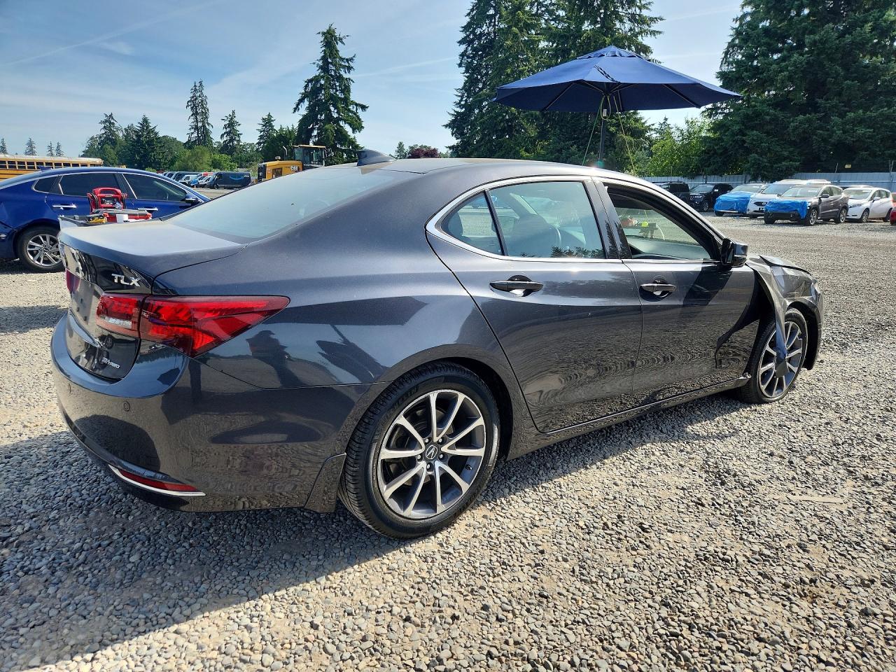 2015 Acura Tlx Advance Black vin: 19UUB3F77FA009252