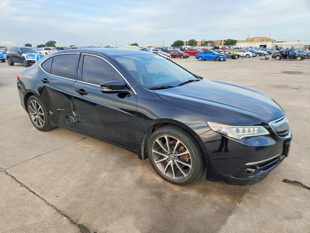 2015 Acura Tlx Advance Black vin: 19UUB3F77FA803331