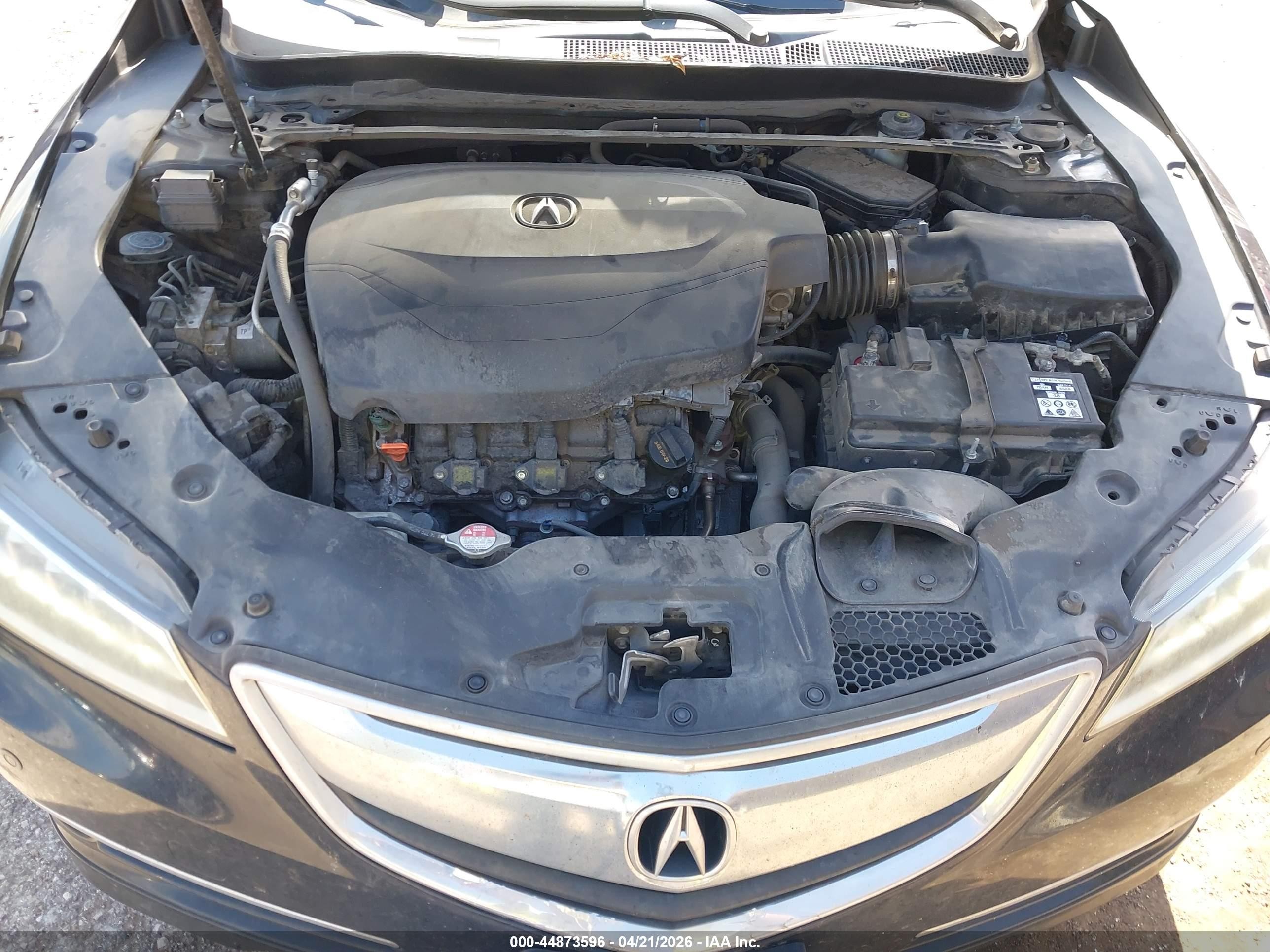 2015 Acura Tlx V6 Advance Black vin: 19UUB3F78FA006876