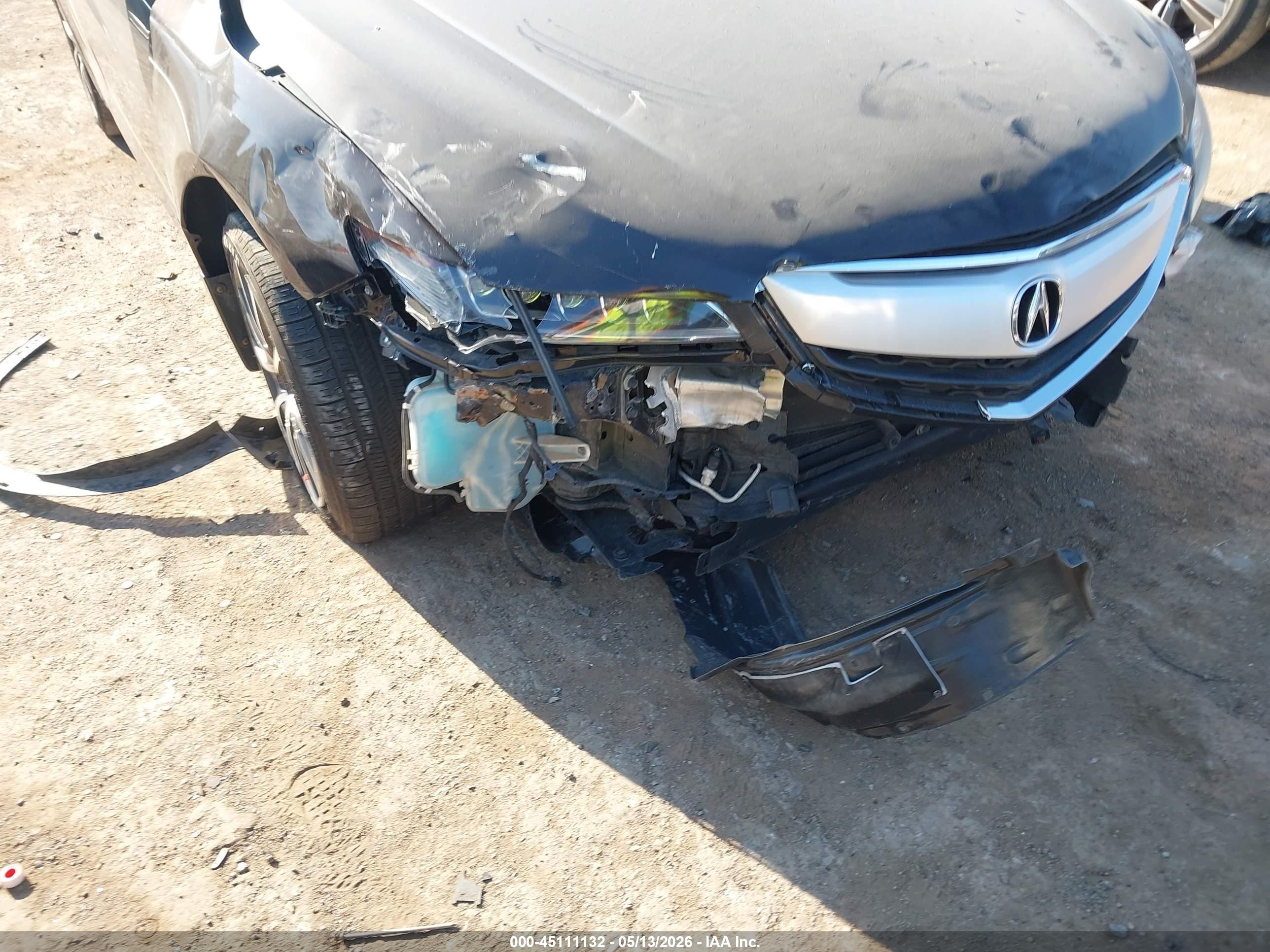 2015 Acura Tlx V6 Advance Черный vin: 19UUB3F78FA008711