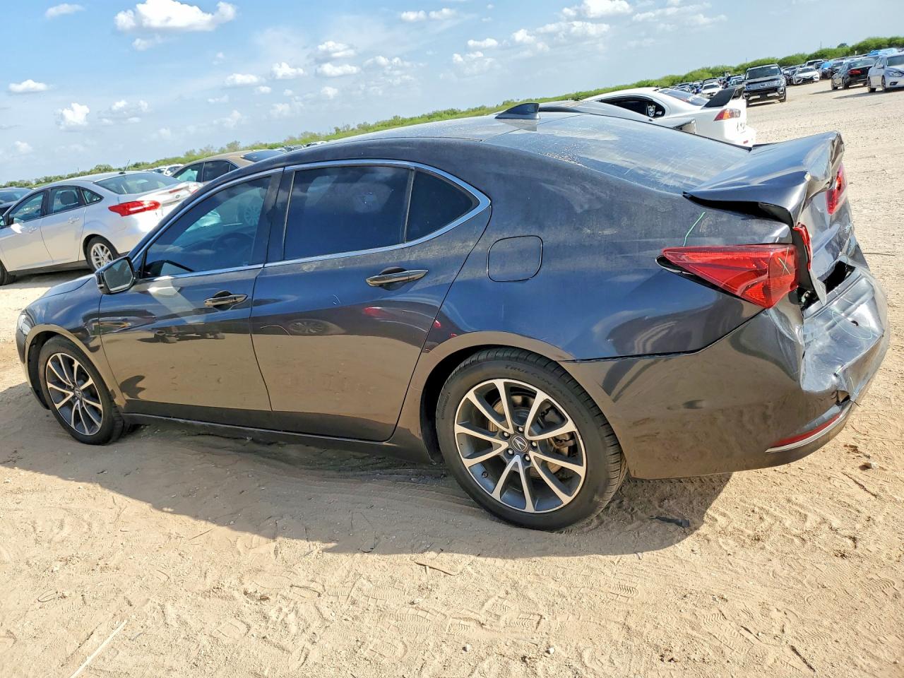 2015 Acura Tlx Advance Gray vin: 19UUB3F79FA001816