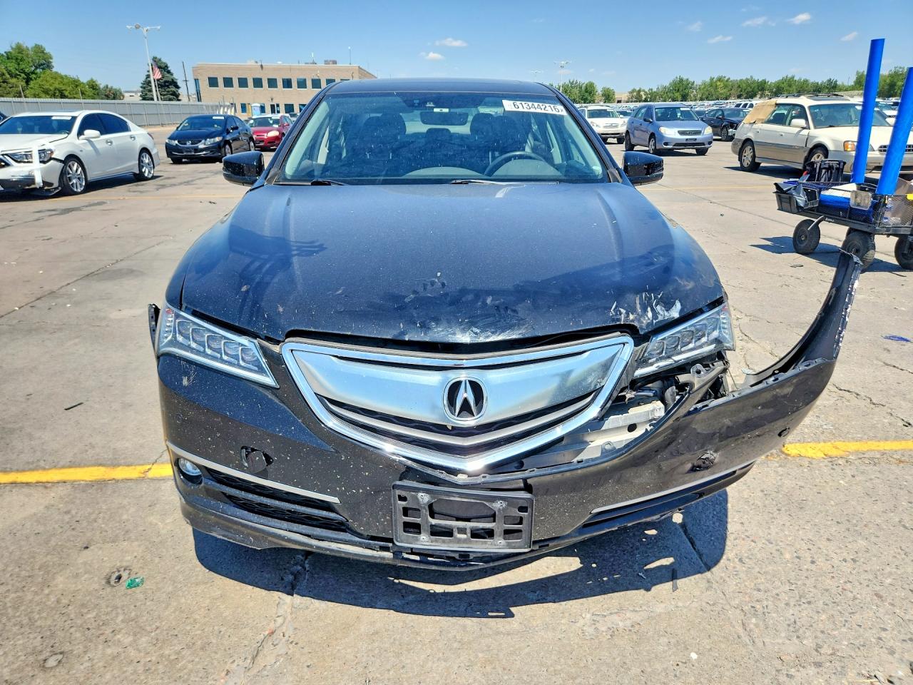 2015 Acura Tlx Advance Black vin: 19UUB3F79FA002528
