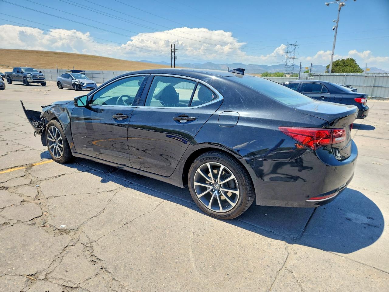 2015 Acura Tlx Advance Black vin: 19UUB3F79FA002528