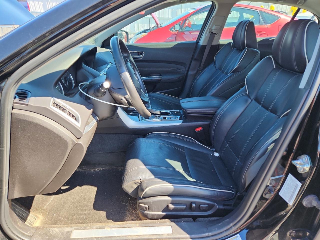 2019 Acura Tlx Advance Черный vin: 19UUB3F81KA000744