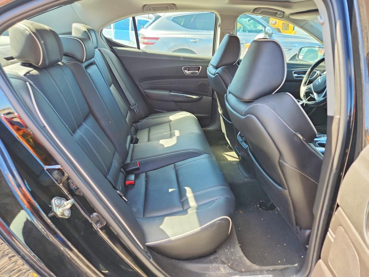 2019 Acura Tlx Advance Черный vin: 19UUB3F81KA000744