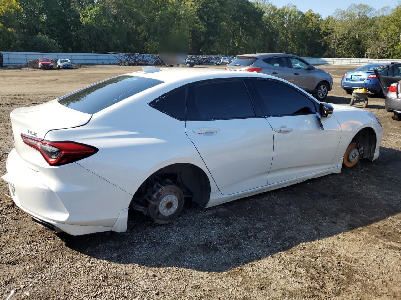 2021 Acura Tlx Technology Белый vin: 19UUB5F40MA002982