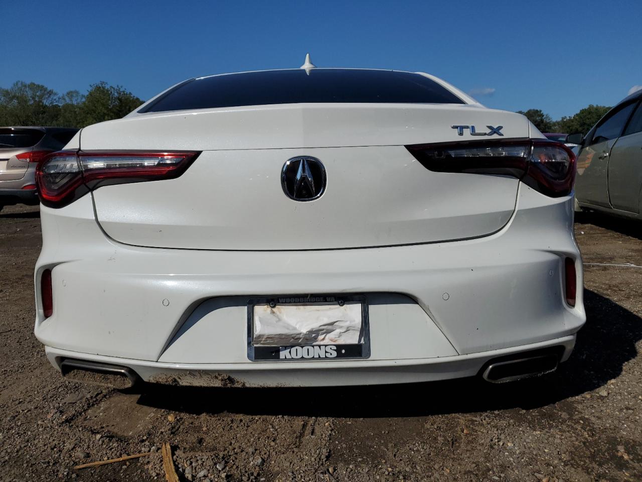 2021 Acura Tlx Technology Белый vin: 19UUB5F40MA002982