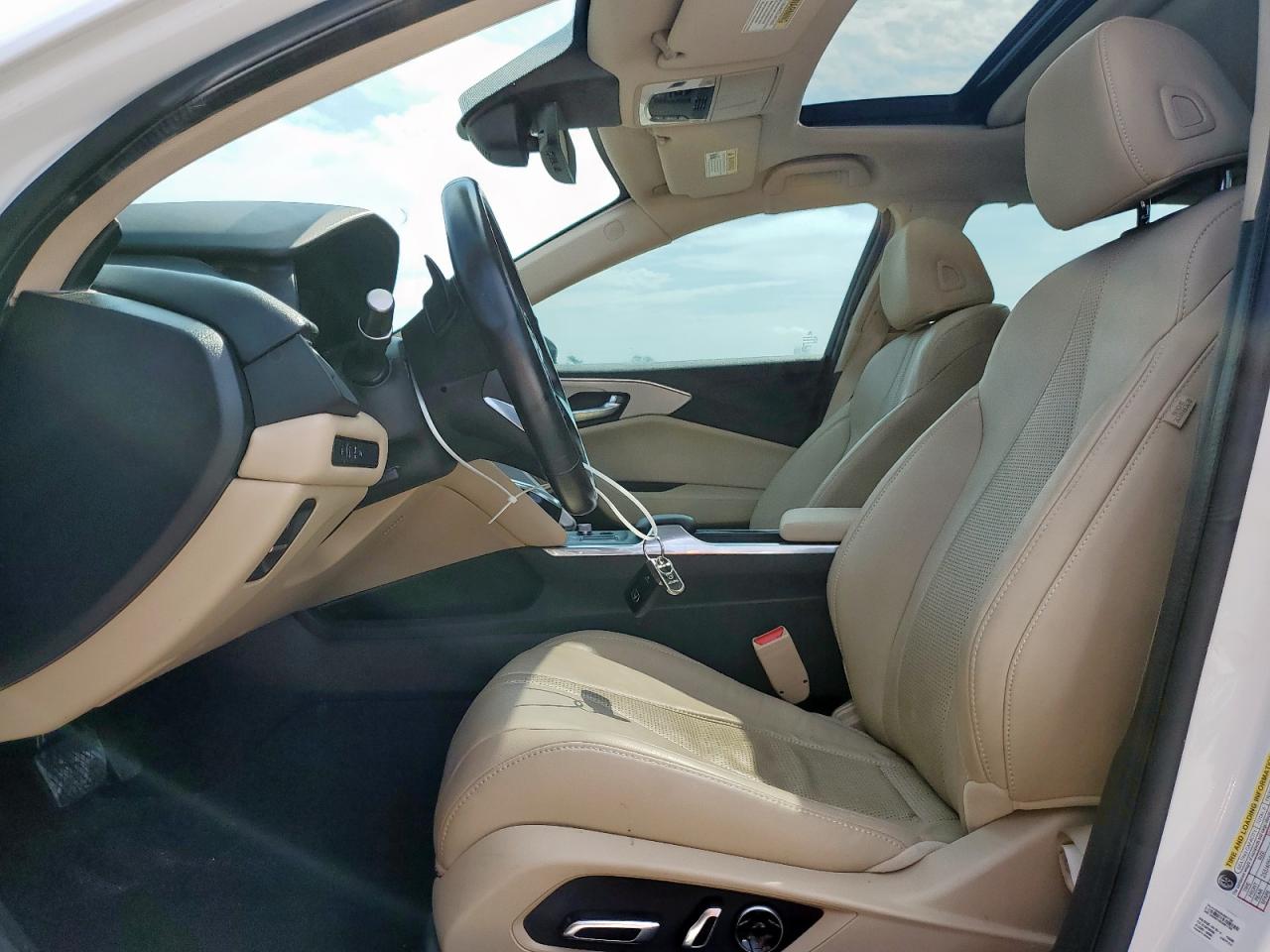 2021 Acura Tlx Technology White vin: 19UUB5F43MA009425