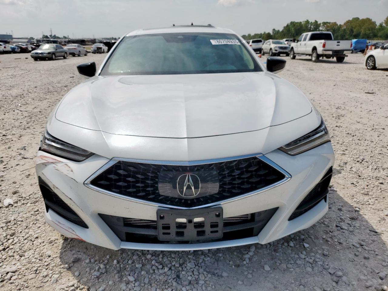 2021 Acura Tlx Technology White vin: 19UUB5F43MA009425
