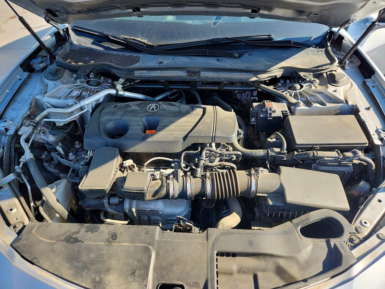 2022 Acura Tlx Technology Серебряный vin: 19UUB5F43NA002945