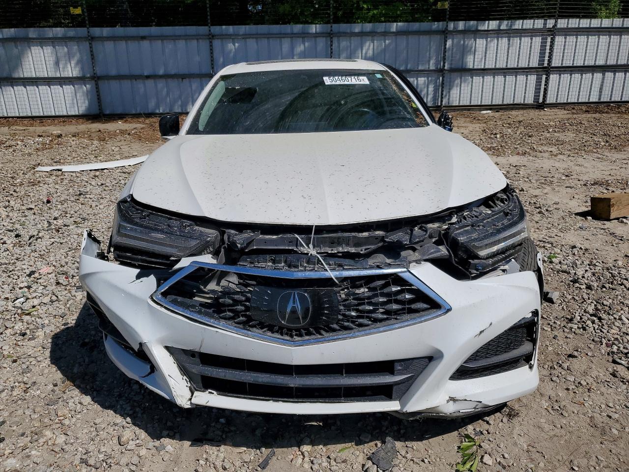 2021 Acura Tlx Technology White vin: 19UUB5F44MA007537