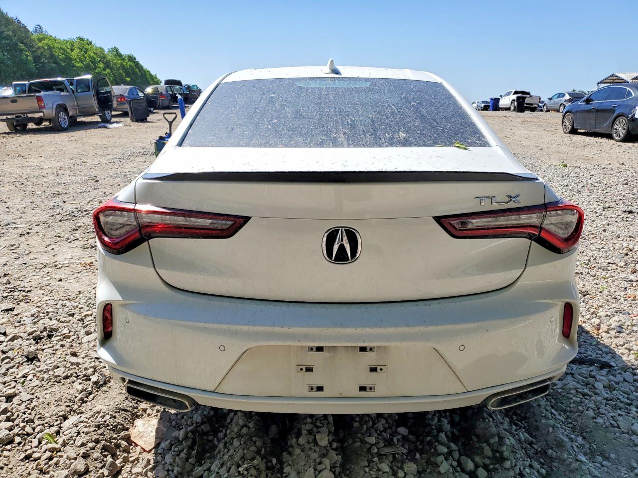 2021 Acura Tlx Technology White vin: 19UUB5F44MA007537
