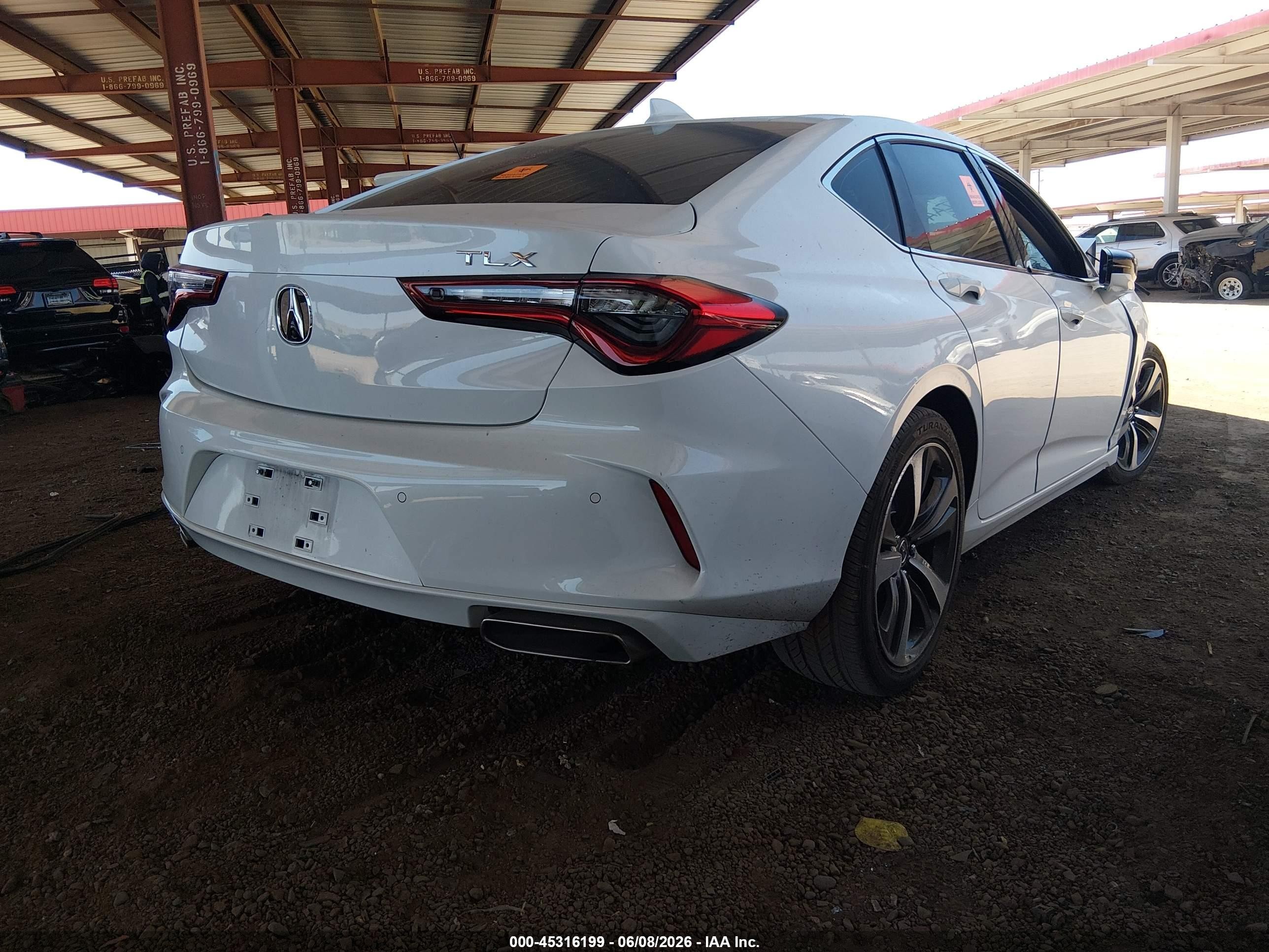 2024 Acura Tlx Technology Package White vin: 19UUB5F45RA000801