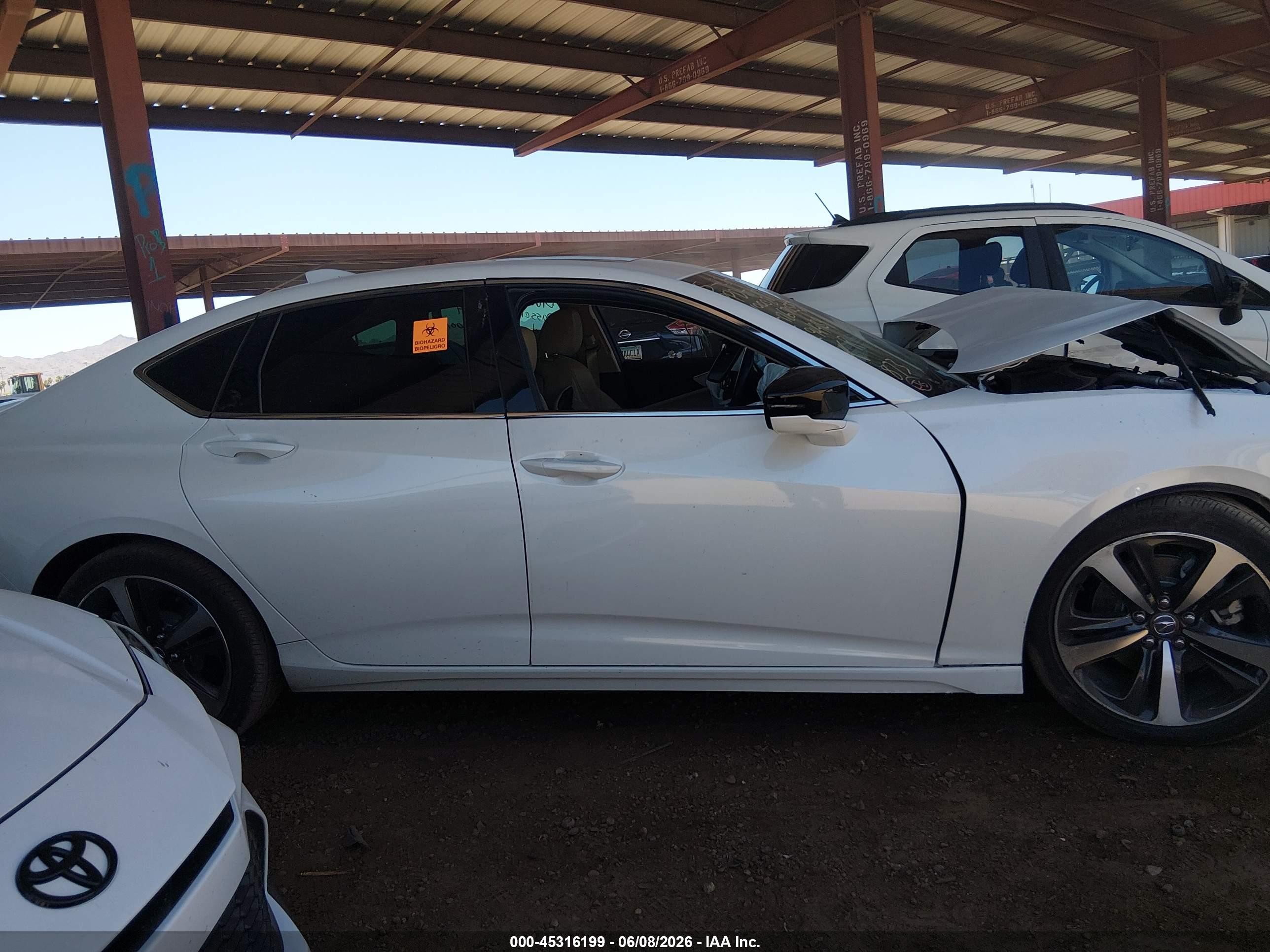 2024 Acura Tlx Technology Package White vin: 19UUB5F45RA000801