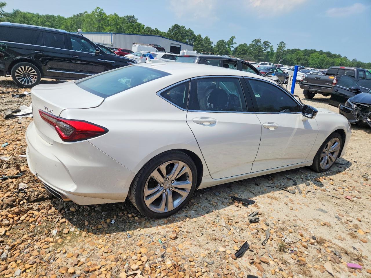 2021 Acura Tlx Technology White vin: 19UUB5F48MA001966