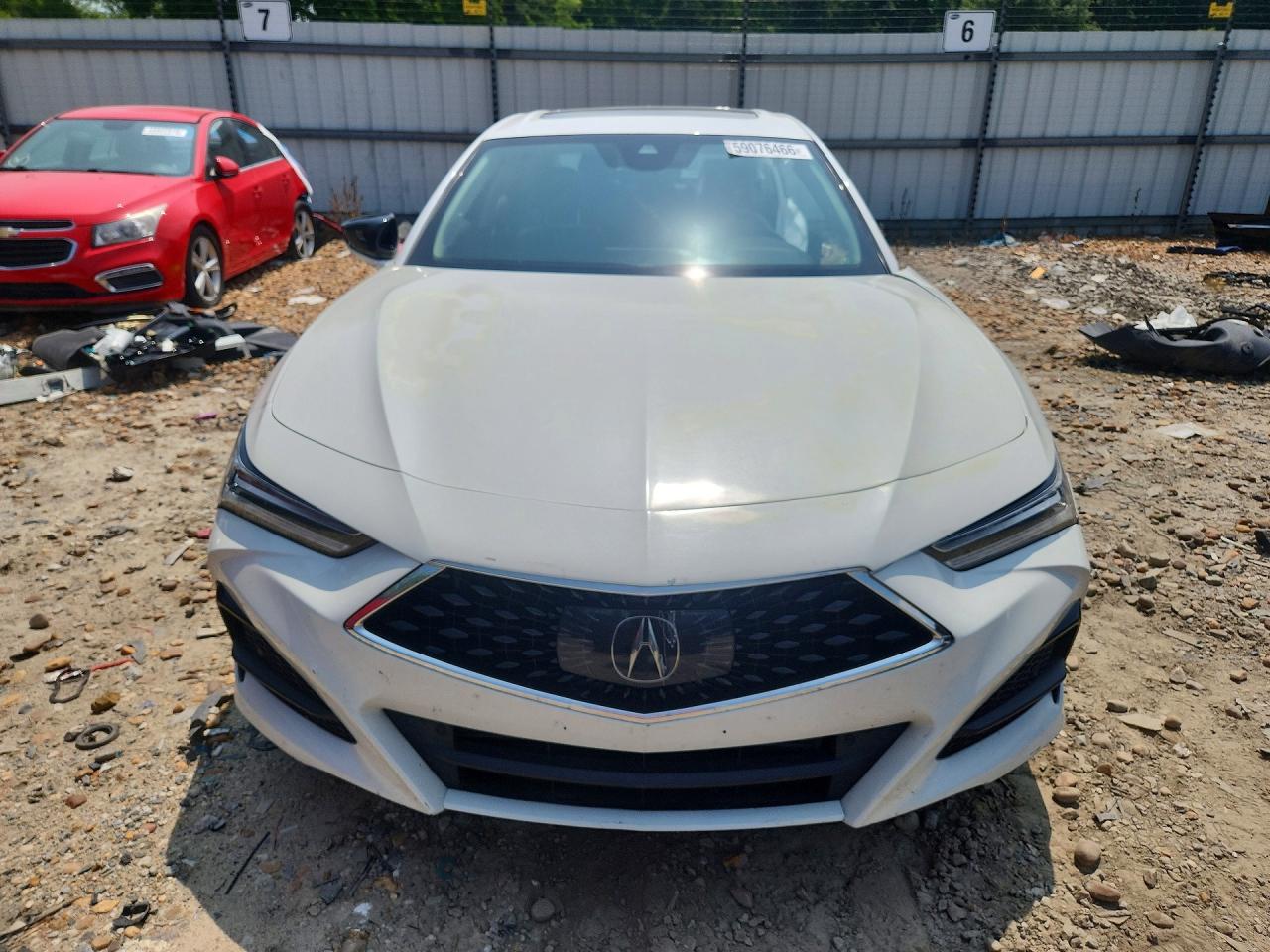 2021 Acura Tlx Technology White vin: 19UUB5F48MA001966