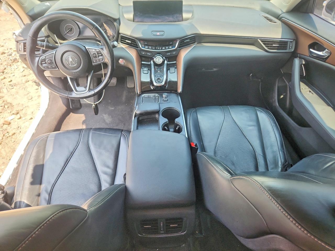 2021 Acura Tlx Technology White vin: 19UUB5F48MA001966