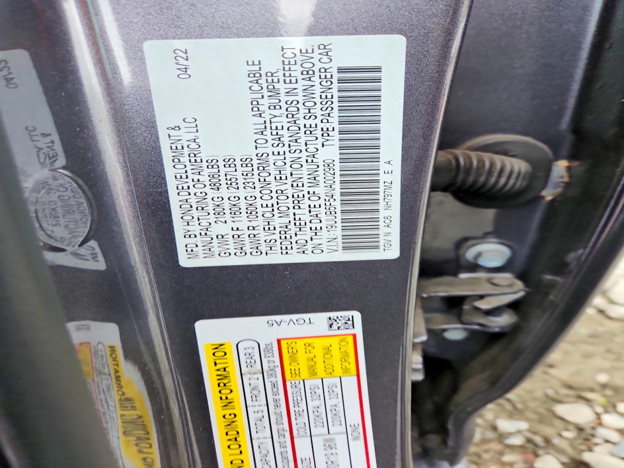 2022 Acura Tlx Tech A Серый vin: 19UUB5F54NA002980