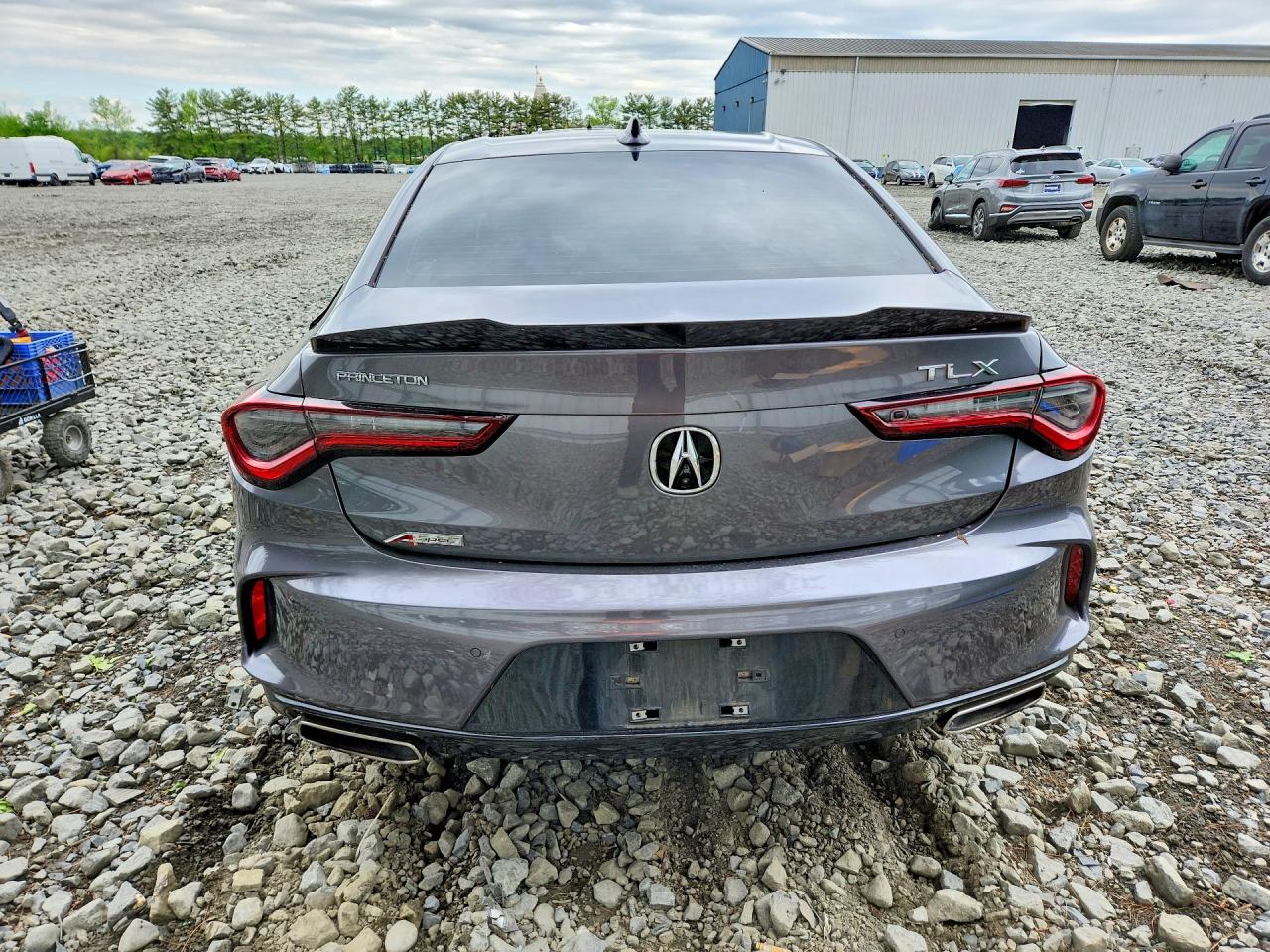 2022 Acura Tlx Tech A Серый vin: 19UUB5F54NA002980