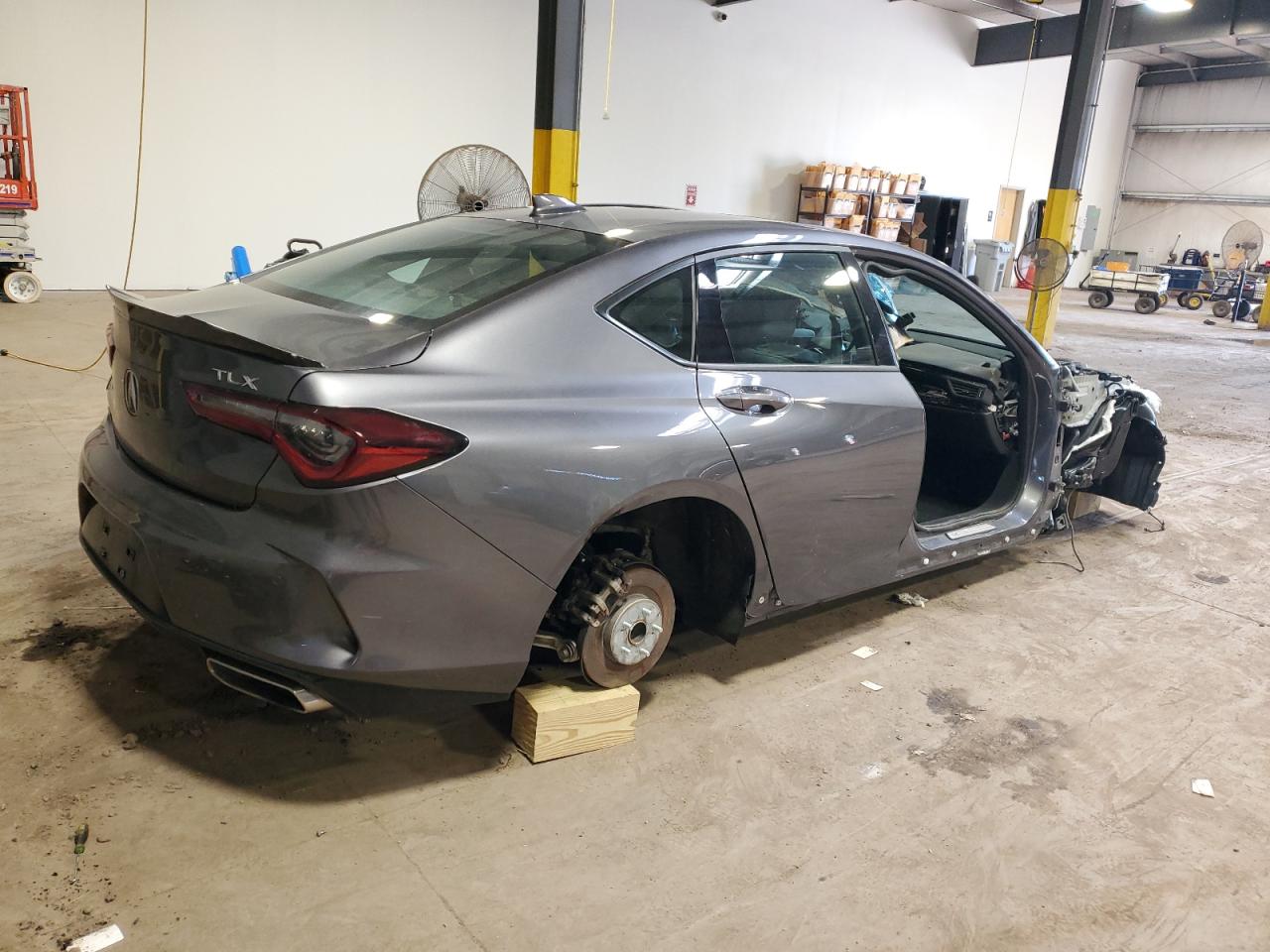 2023 Acura Tlx Tech A Угольный vin: 19UUB5F54PA001492