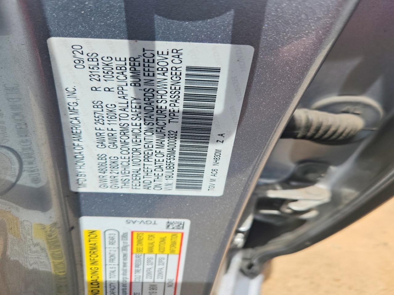 2021 Acura Tlx Tech A Серебряный vin: 19UUB5F55MA000332
