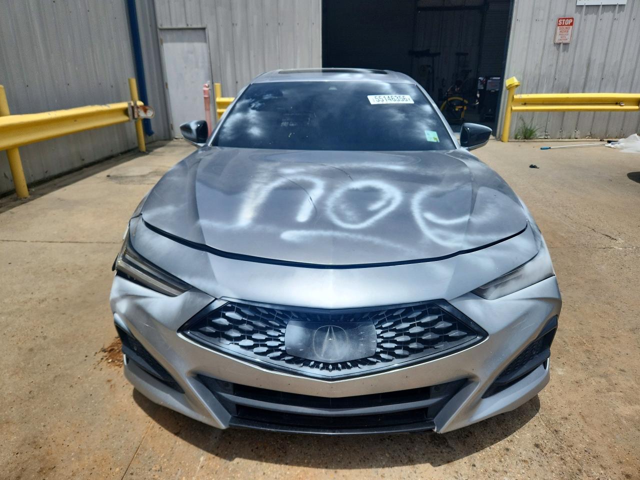 2021 Acura Tlx Tech A Серебряный vin: 19UUB5F55MA000332