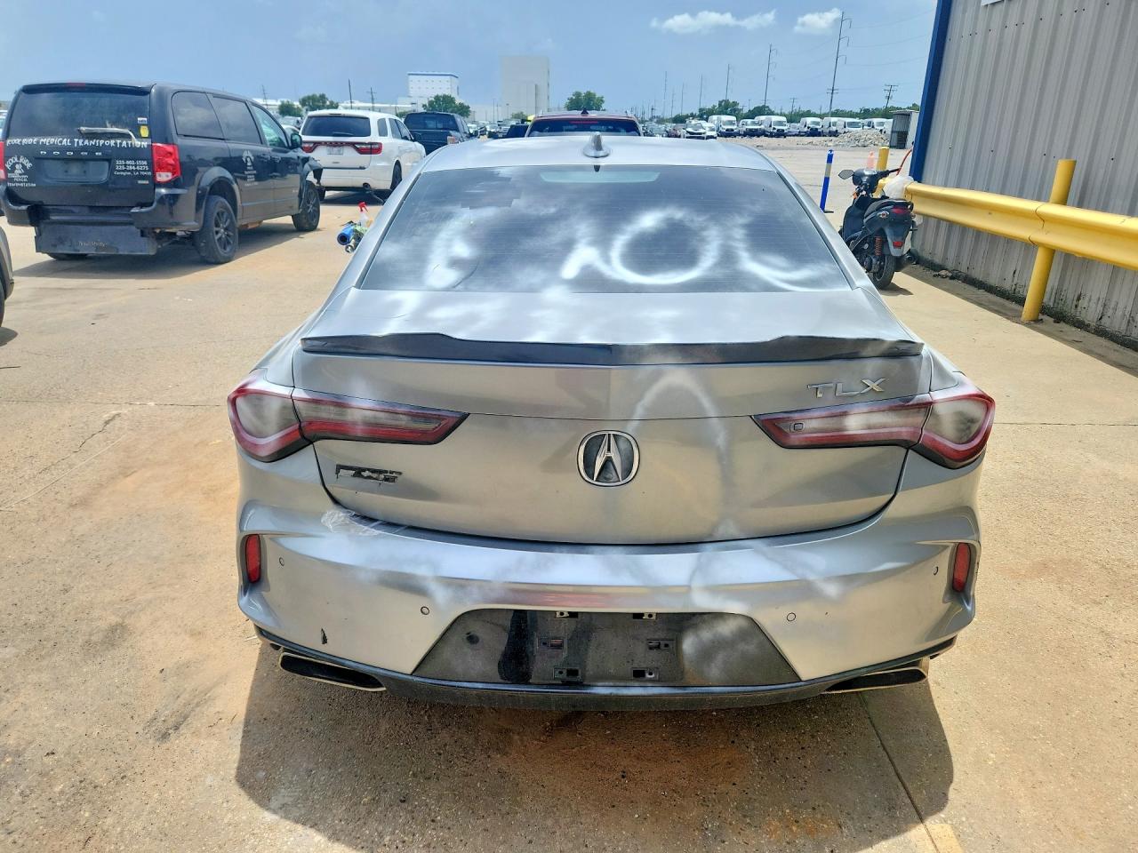 2021 Acura Tlx Tech A Серебряный vin: 19UUB5F55MA000332